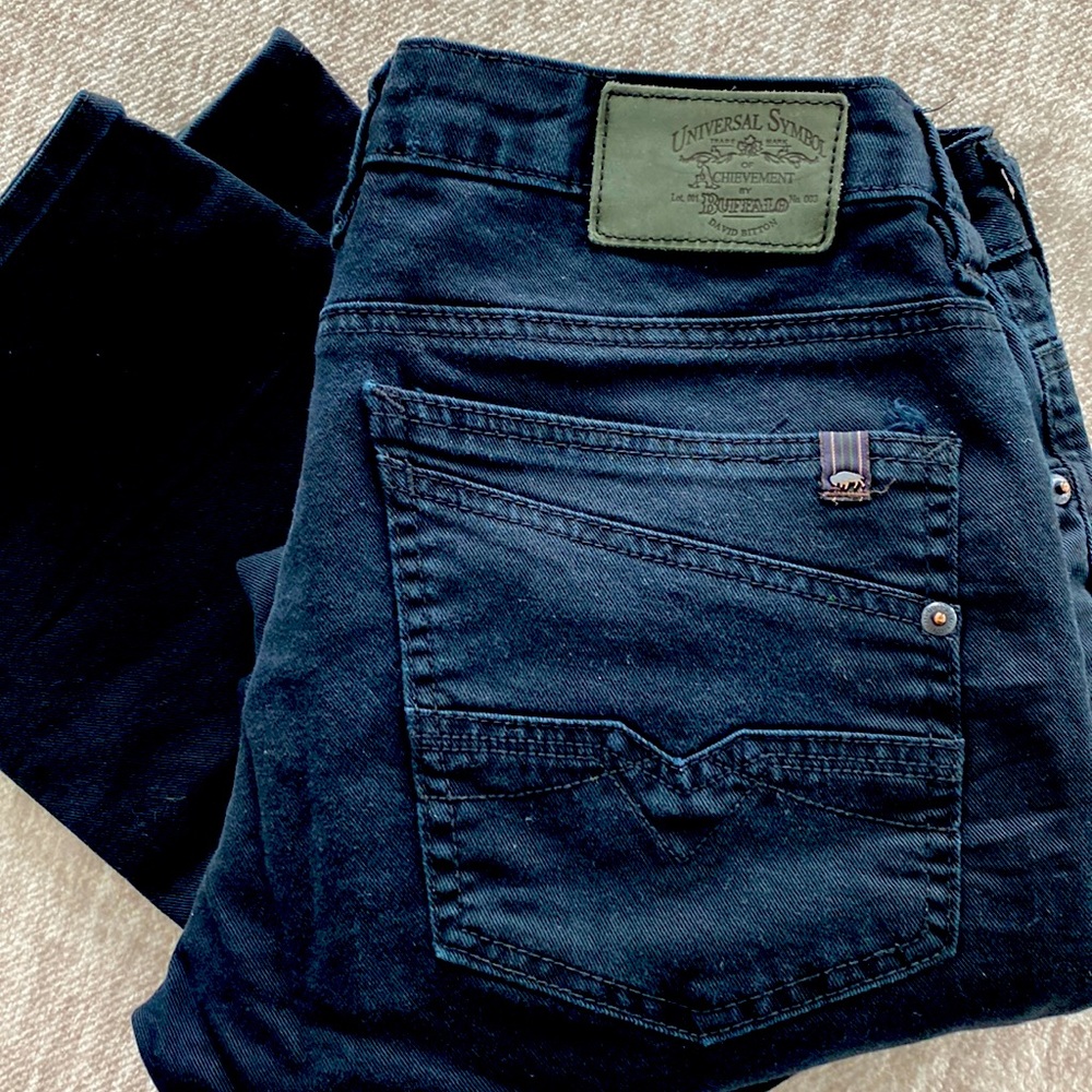 Buffalo David Bitton buckle jeans